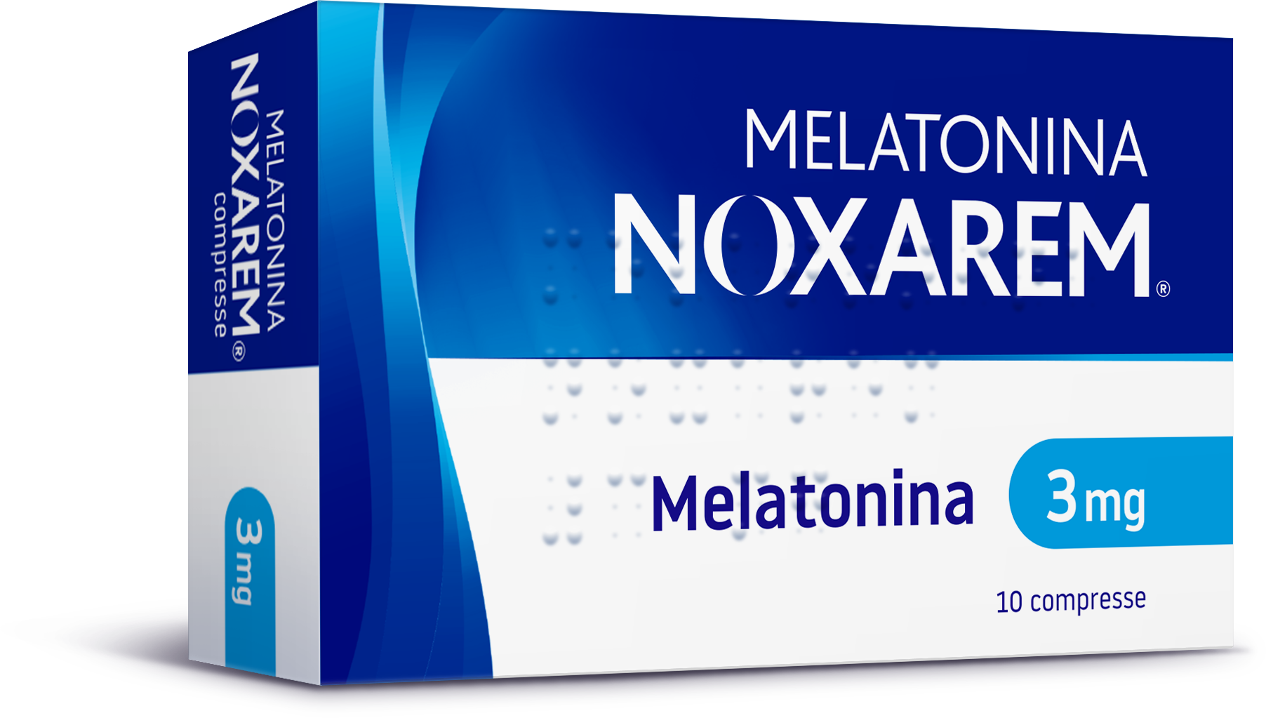 MELATONINA NOXAREM*10CPR 3MG - Farmastop