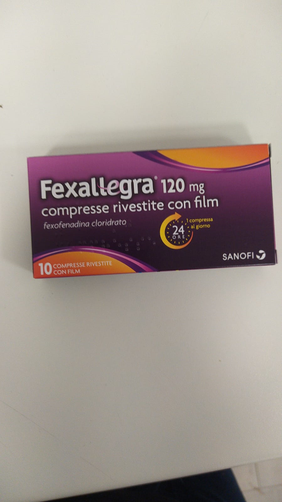 FEXALLEGRA*10CPR RIV 120MG - Farmastop