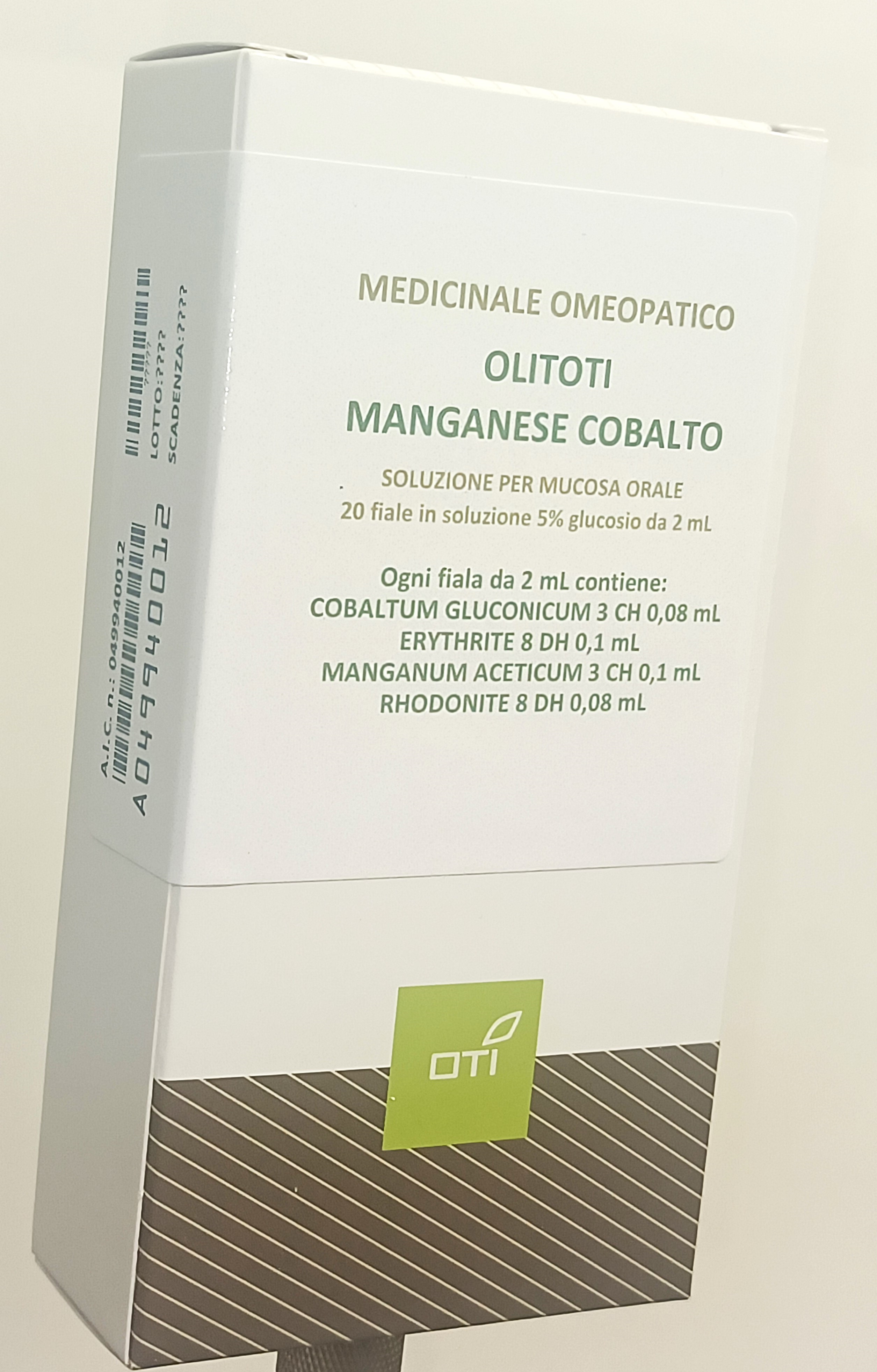 OLITOTI MANGANESE COBAL*OS 20F - Farmastop