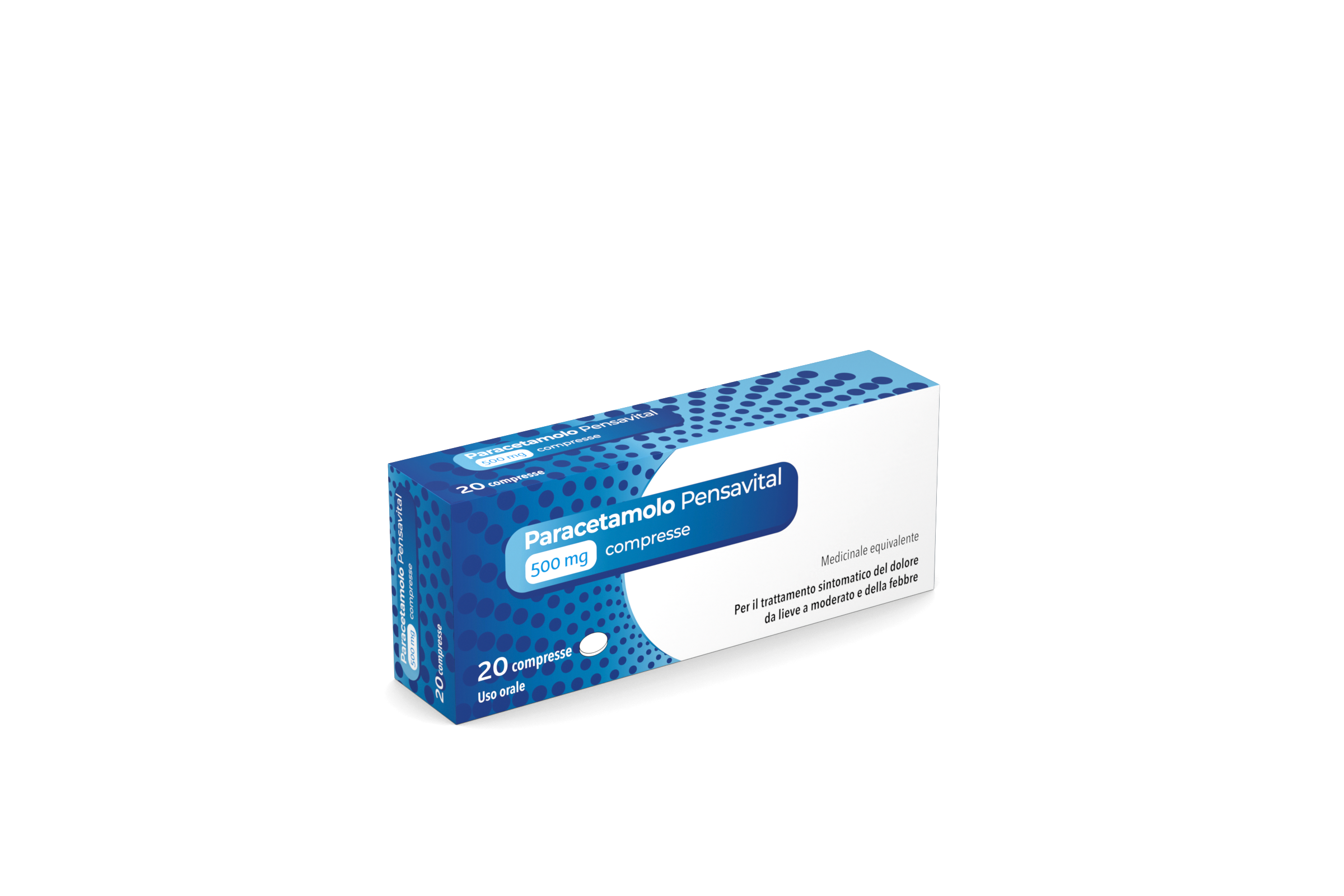 PARACETAMOLO PENSAV*20CPR500MG - Farmastop
