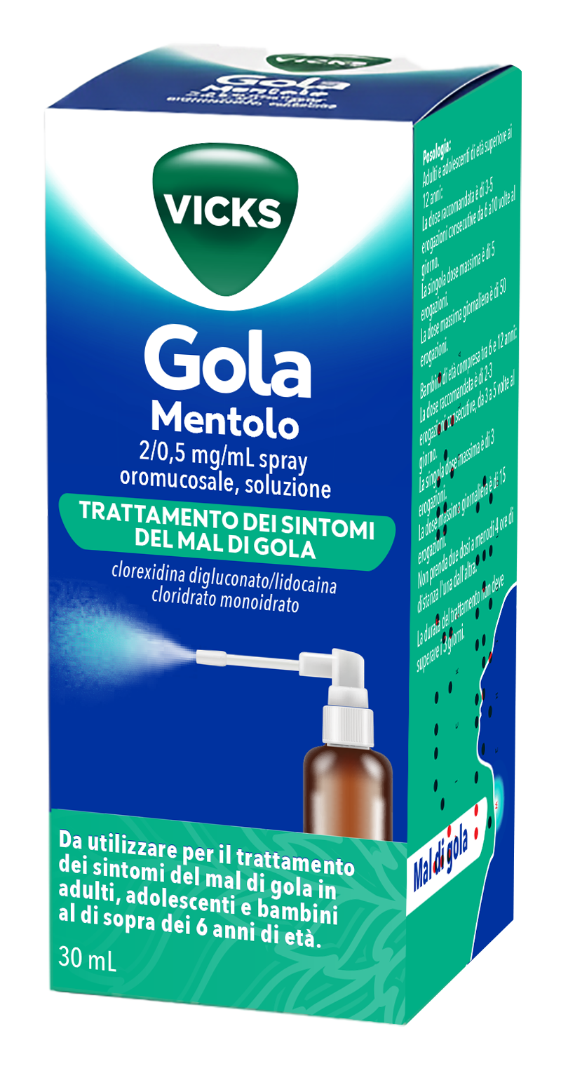 VICKS GOLA*SPR 30ML 2MG+0,5MG - Farmastop