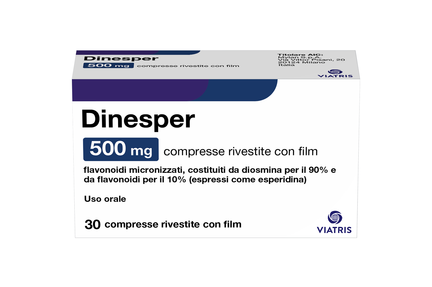 DINESPER*30CPR RIV 500MG - Farmastop