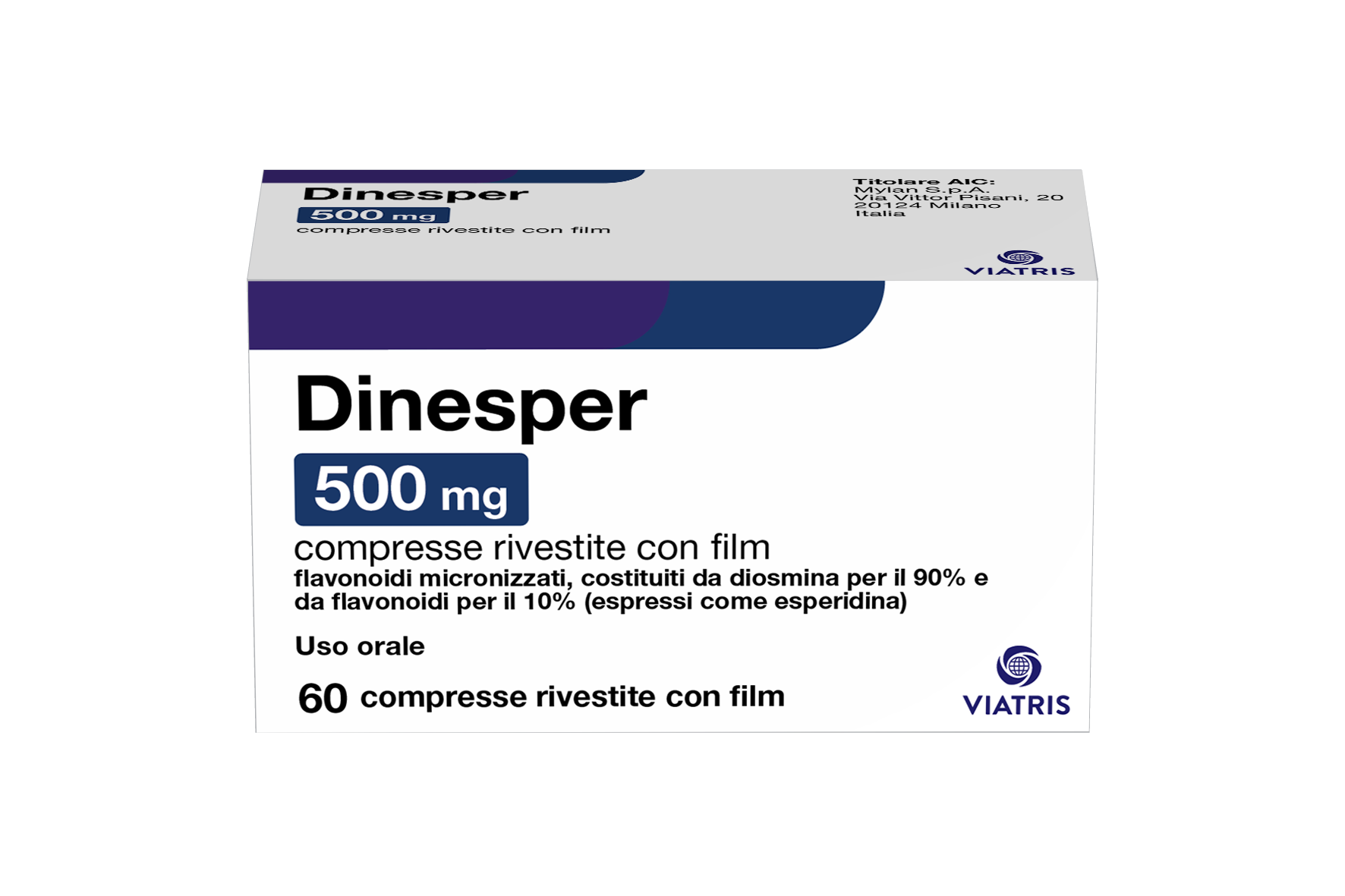 DINESPER*60CPR RIV 500MG - Farmastop