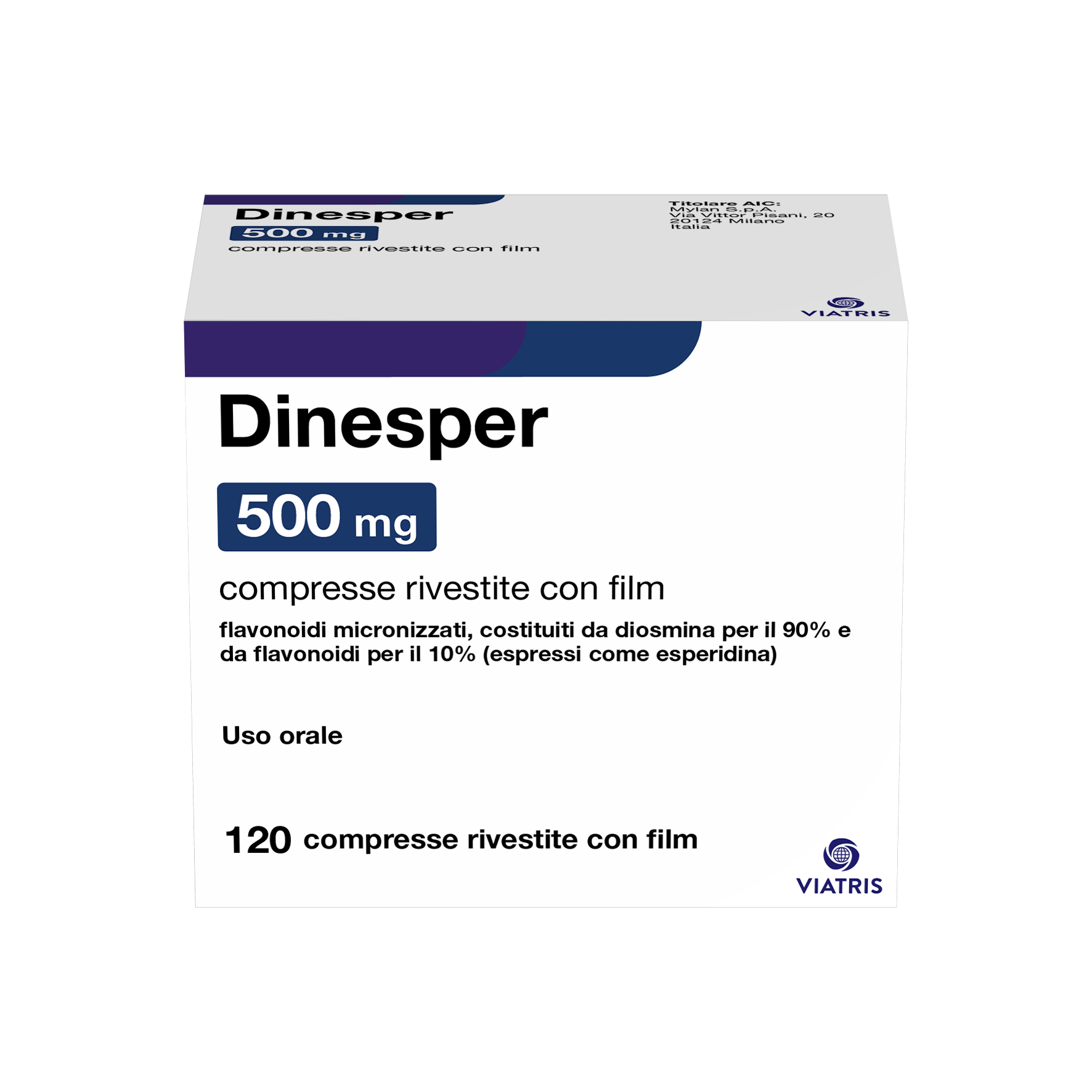 DINESPER*120CPR RIV 500MG - Farmastop