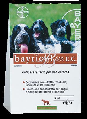 BAYTICOL 6%E.C.*FL VETRO 5ML - Farmastop
