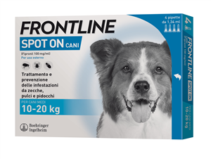 FRONTLINE*4PIP 10-20KG CANI - Farmastop