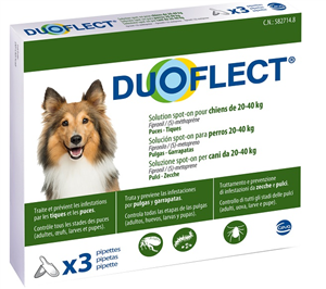 DUOFLECT*3PIP 20-40KG CANI - Farmastop