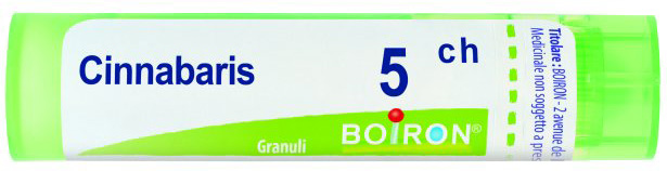 CINNABARIS 5 CH GRANULI - Farmastop