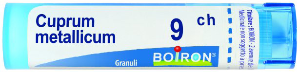 CUPRUM METALLICUM 9 CH GRANULI - Farmastop