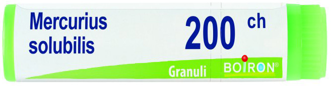 MERCURIUS SOLUBILIS 200 CH GLOBULI - Farmastop