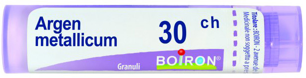 ARGENTUM METALLICUM 30 CH GRANULI - Farmastop