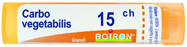 CARBO VEGETABILIS 15 CH GRANULI - Farmastop