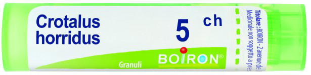 CROTALUS HORRIDUS 5CH GRANULI - Farmastop