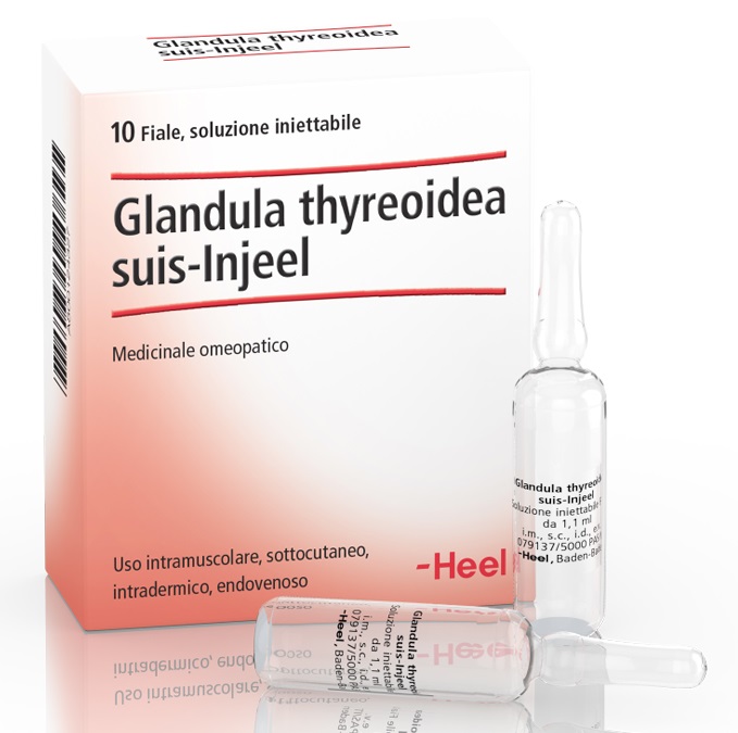 HEEL GLANDULA THYROIDEA SUIS INJEEL 10 FIALE - Farmastop