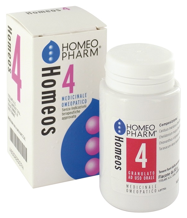 HOMEOS 4 GRANULI 50 G - Farmastop