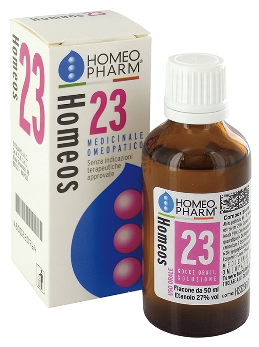 HOMEOS 23 GTT 50ML - Farmastop