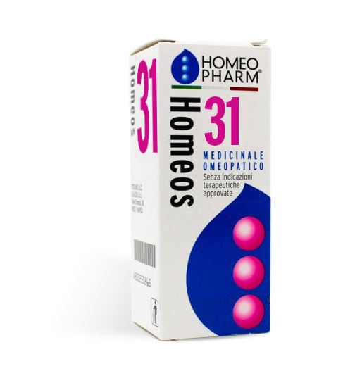 HOMEOS 31 GOCCE 50 ML - Farmastop