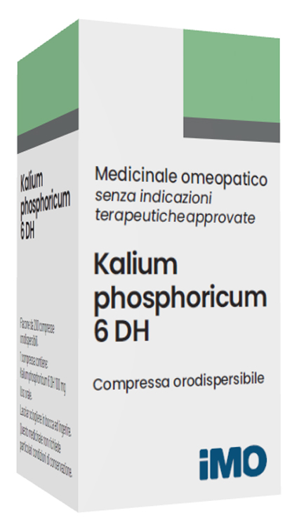 KALIUM PHOSPHORICUM 6DH 200 COMPRESSE - Farmastop
