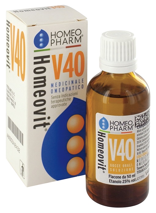 HOMEOVIT V40 GOCCE 50 ML - Farmastop