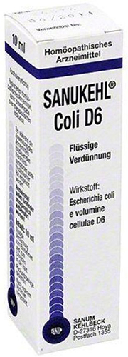 SANUKEHL COLI D6 GOCCE 10 ML - Farmastop