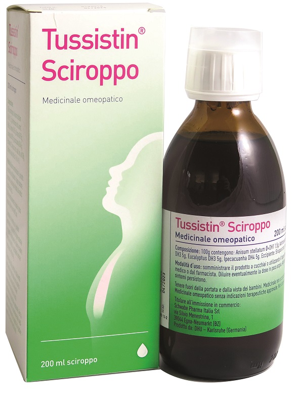 TUSSISTIN SCIROPPO 200 ML - Farmastop