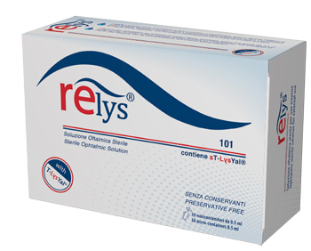 RELYS MONODOSE SOLUZIONE OFTALMICA 30 MINICONTENITORI DA 0,5 ML SENZA CONSERVANTI - Farmastop