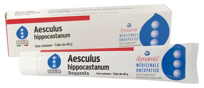 AESCULUS HIPPOCASTANUM HOMEOPHARM UNGUENTO 40 G - Farmastop