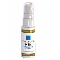 CELLFOOD MSM METIL SULFONIL METANO SOLUZIONE SALINA COLLOIDALE 30 ML - Farmastop