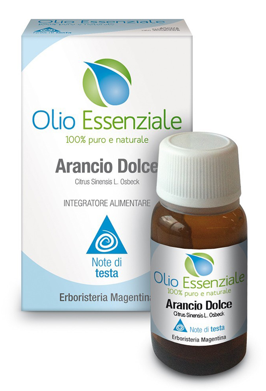 ARANCIO DOLCE OLIO ESSENZIALE 10 ML - Farmastop