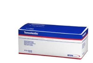 BENDA ELASTICA ORLATA TENSOLASTIC IPOALLERGENICA CM 10X50 M - Farmastop