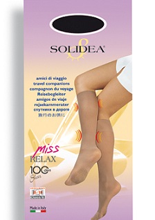 MISS RELAX 100 SHEER GAMBALETTO CAMEL 1 - Farmastop