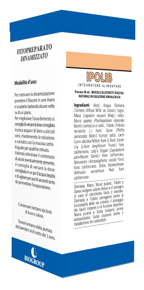 IPOLIB 50 ML SOLUZIONE IDROALCOLICA - Farmastop