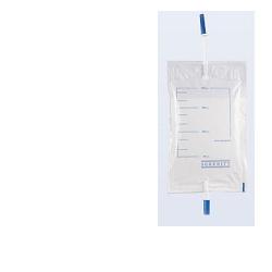 SACCA DA GAMBA PER RACCOLTA URINA TUBO DI COLLEGAMENTO 10CM 750ML - Farmastop