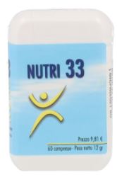 NUTRI 33 60 COMPRESSE - Farmastop