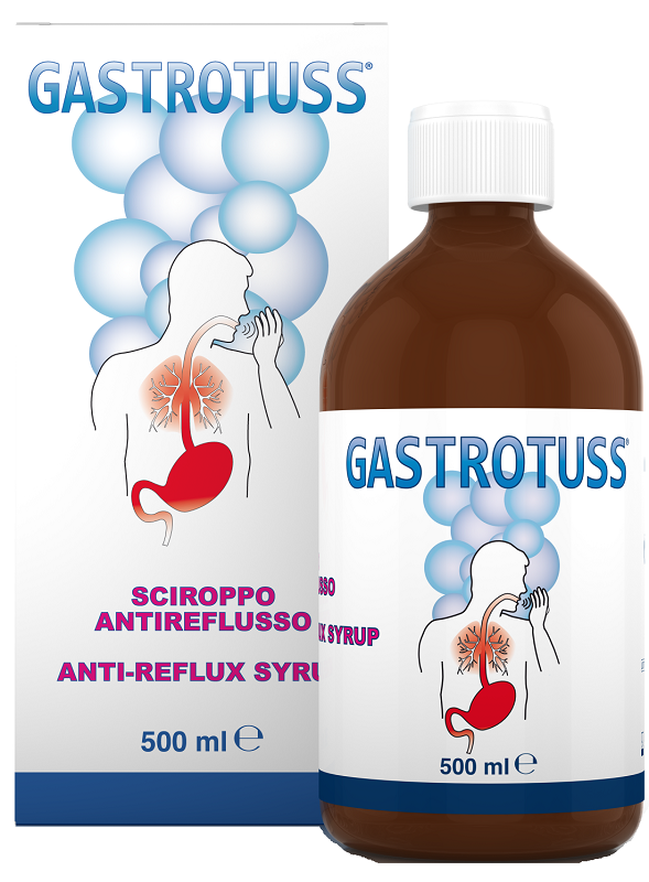 SCIROPPO ANTIREFLUSSO GASTROTUSS 500 ML - Farmastop