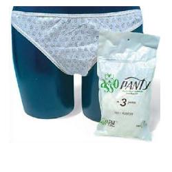 MUTANDINA PER INCONTINENZA IN CARTA MONOUSO TAGLIA EXTRA LARGE IN BUSTA 3 PEZZI - Farmastop