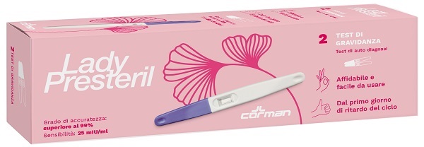 TEST DI GRAVIDANZA LADY TEST 2 PEZZI - Farmastop