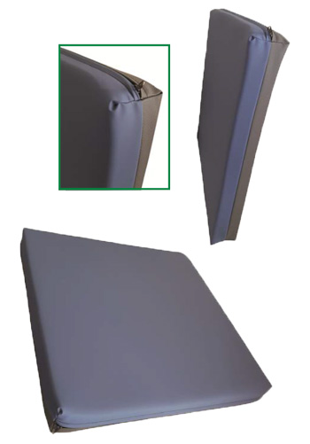 CUSCINO ANTIDECUBITO SAFE LIFE REALIZZATO IN MATERIALE AUTOMODELLANTE OTTENUTO GRAZIE ALLA DISTRIBUZIONE DEI CARICHI PER SCORRIMENTO MOLECOLARE - Farmastop