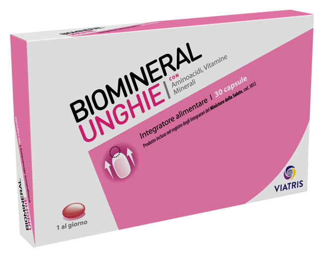 BIOMINERAL UNGHIE 30 CAPSULE - Farmastop