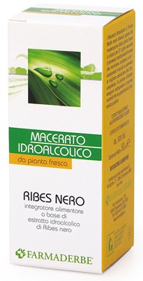 FARMADERBE RIBES NERO MACERATO IDROALCOLICO 50 ML - Farmastop
