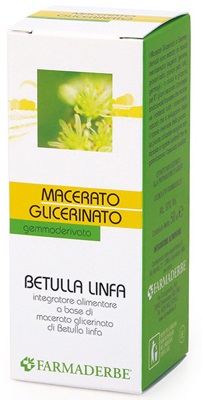 BETULLA LINFA MACERATO GLICERINATO 50 ML - Farmastop