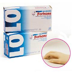 GUANTO IN LATTICE FORHANS MISURA MEDIUM 100 PEZZI - Farmastop