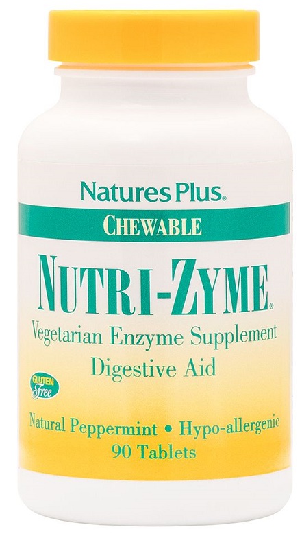 NUTRI ZYME ENZIMI 90 TAVOLETTE MASTICABILI - Farmastop