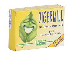 DIGERMILL 30 TAVOLETTE MASTICABILI - Farmastop