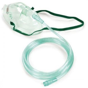 MASCHERINA PER OSSIGENO RICAMBIO PER OSSIGENOTERAPIA - Farmastop