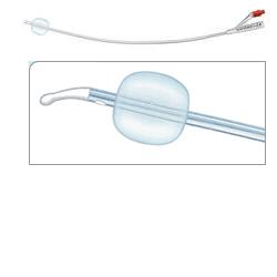 CATETERE FOLEY IN SILICONE PER ADULTI BRILLANT PLUS 2 VIE SENZA SCANALATURE CH12 LUNGHEZZA 41 CM PALLONCINO 10 ML PUNTA CILINDRICA 2 FORI 1 PEZZO - Farmastop