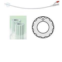 CATETERE VESCICALE IN SILICONE PROFILCATH PLUS SCANALATO 2 VIE CH16 LUNGHEZZA 31 CM PUNTA CILINDRICA 2 FORI CONTRAPPOSTI PALLONCINO 5 ML 1 PEZZO - Farmastop