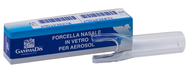 FORCELLA IN VETRO MODELLO DA BAMBINO RICAMBIO PER AEROSOL - Farmastop