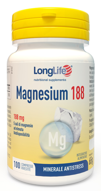 LONGLIFE MAGNESIUM 188 100 COMPRESSE - Farmastop