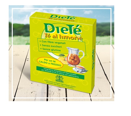 DIETE TE LIMONE SOLUBILE SENZA ZUCCHERO 10 BUSTINE - Farmastop
